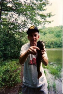 Clarence Evans, big bullhead