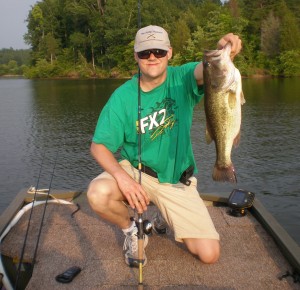 1st day Bass Evans signature rod!