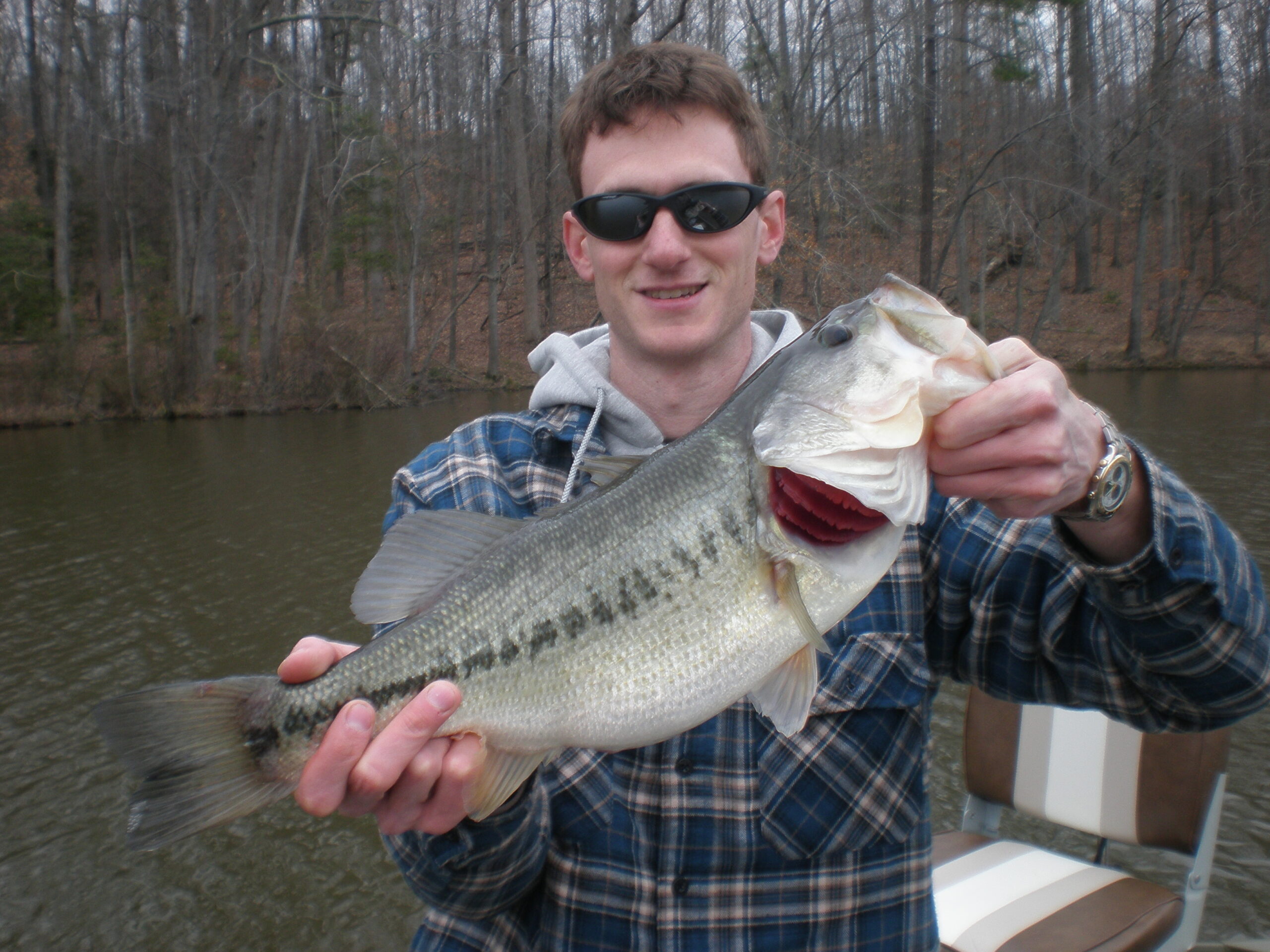 4 lb, 8 ounce largemouth bass