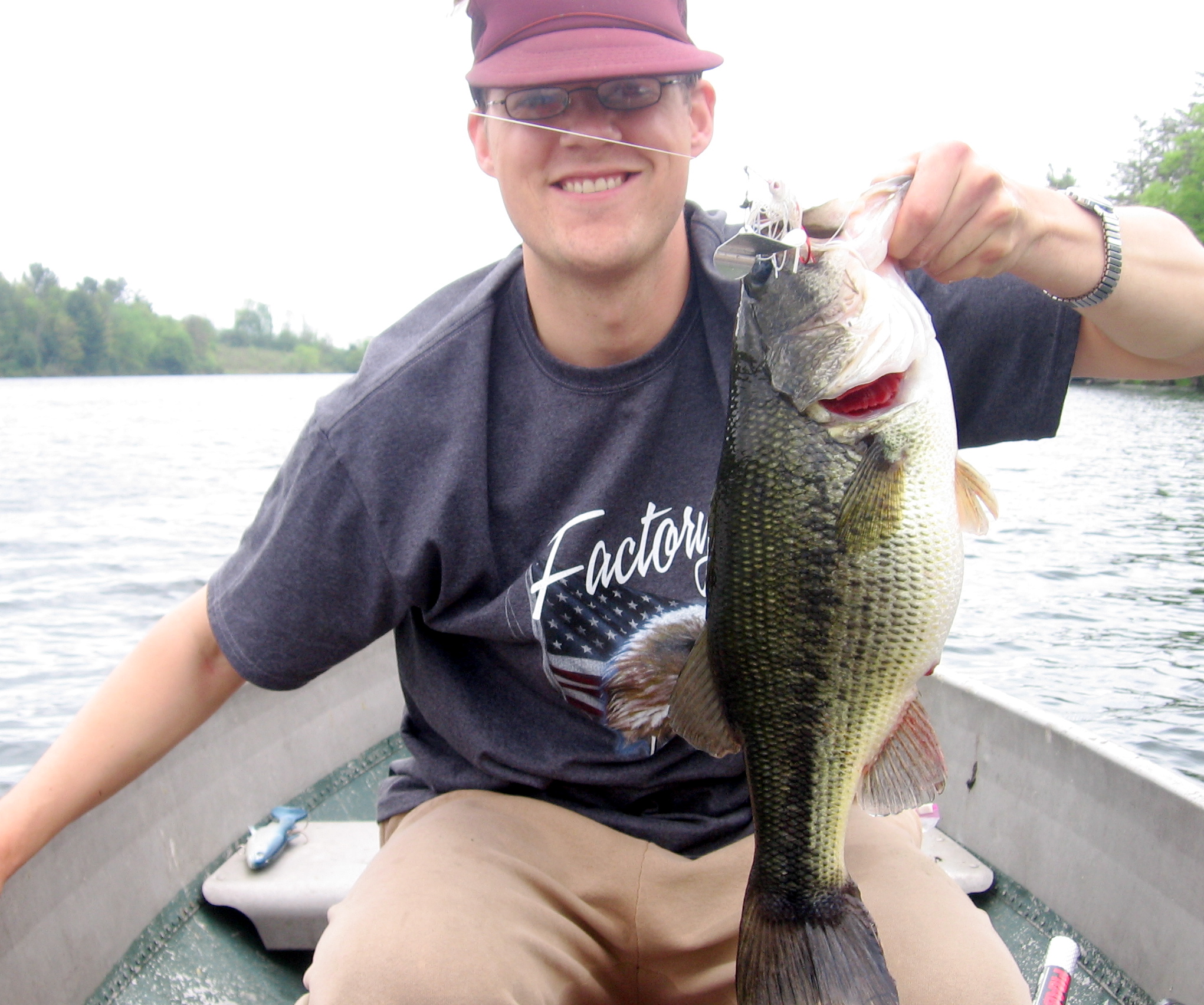 5 lb, 14 ounce largemouth bass