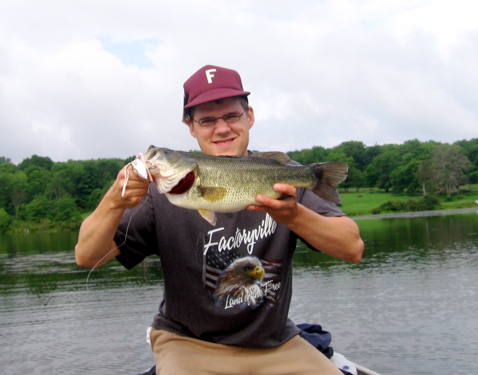 4 lb, 7 ounce largemouth bass