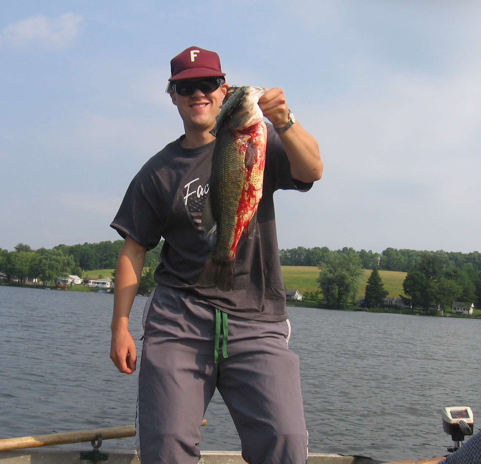 4 pound 15 ounce largemouth bass