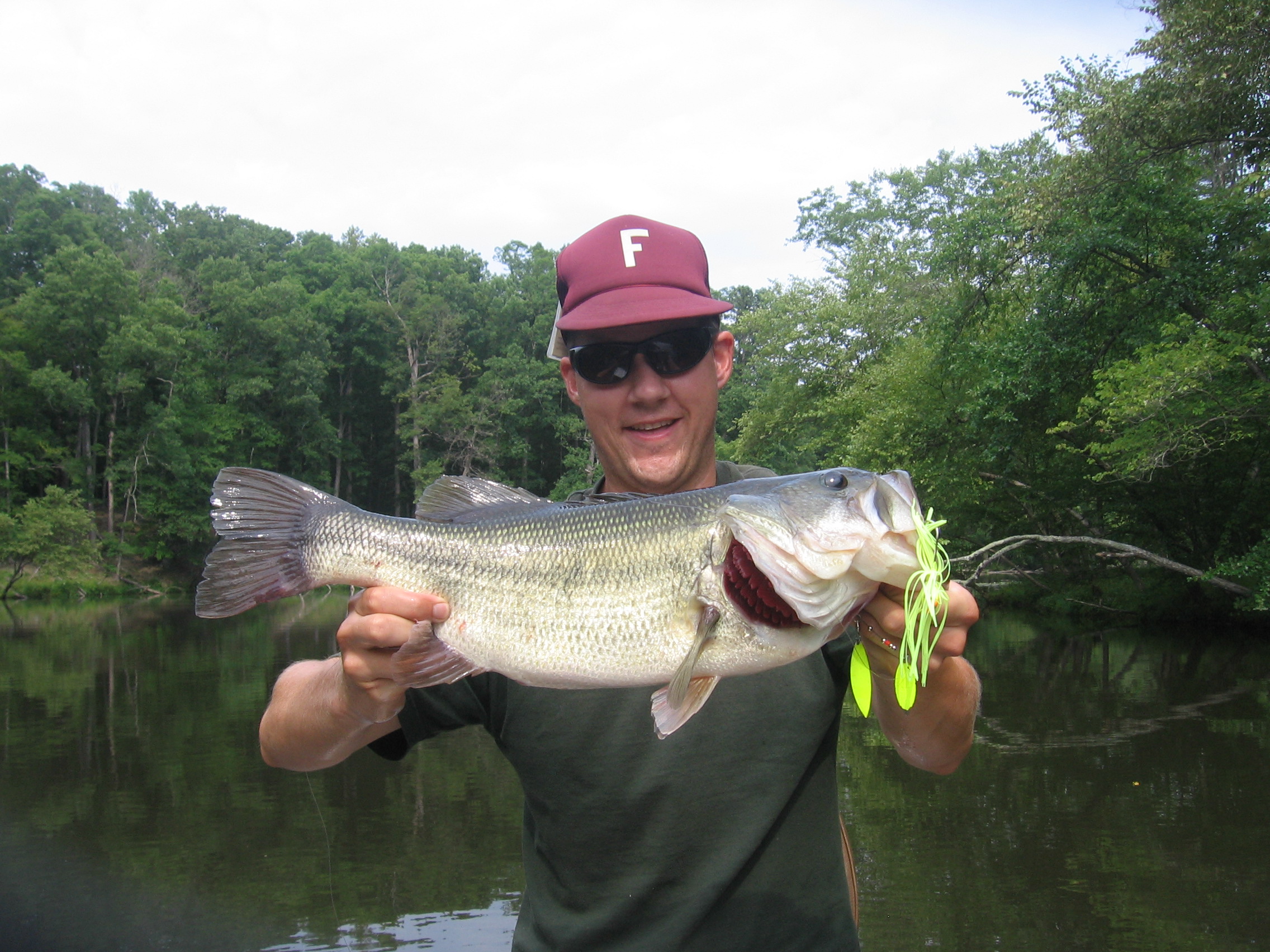 5 lb, 7 ounce largemouth bass