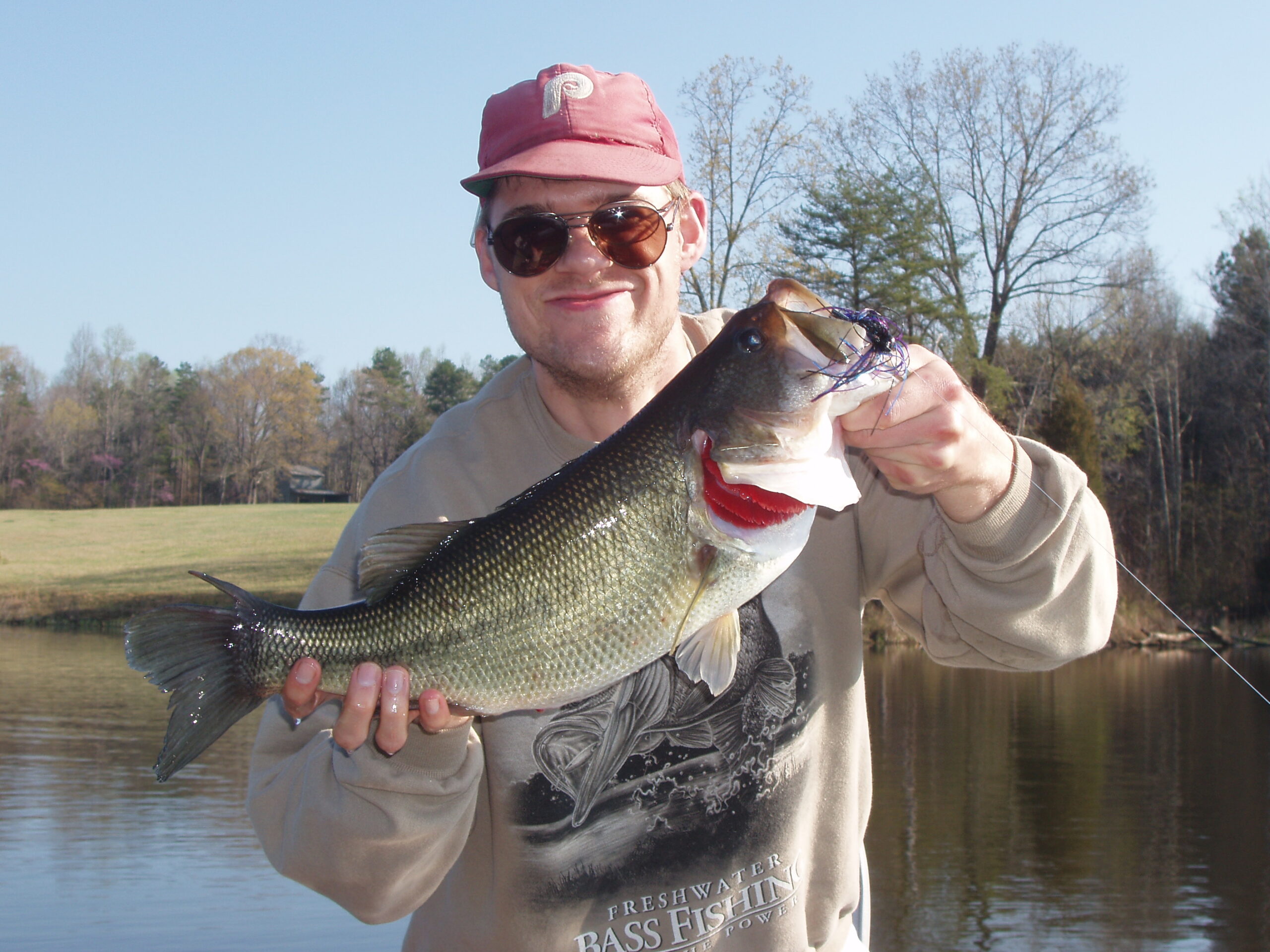 4 lb, 15 ounce largemouth bass