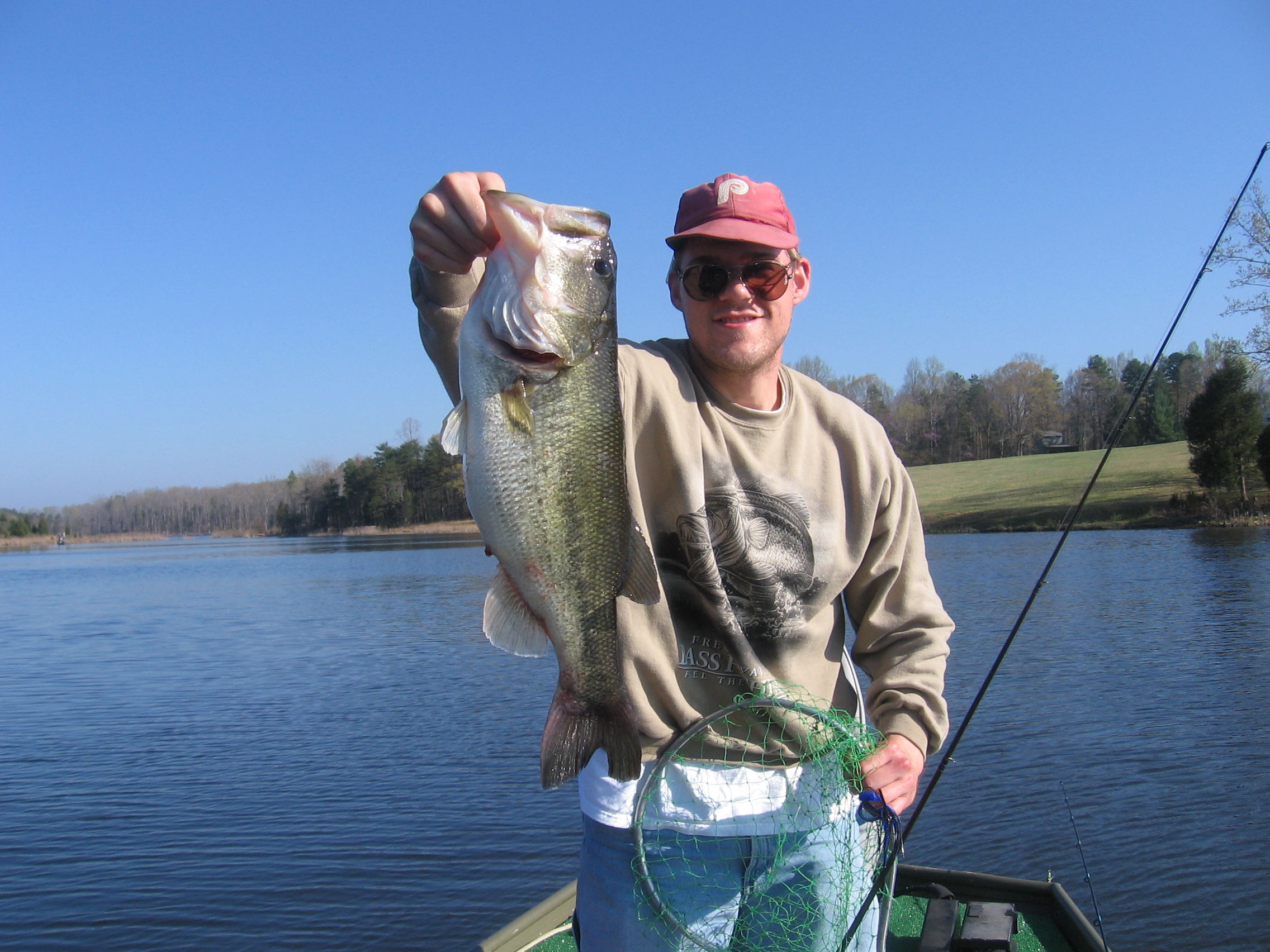 5 lb, 4 ounce largemouth bass