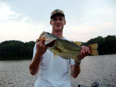 4 lb, 1 ounce largemouth bass