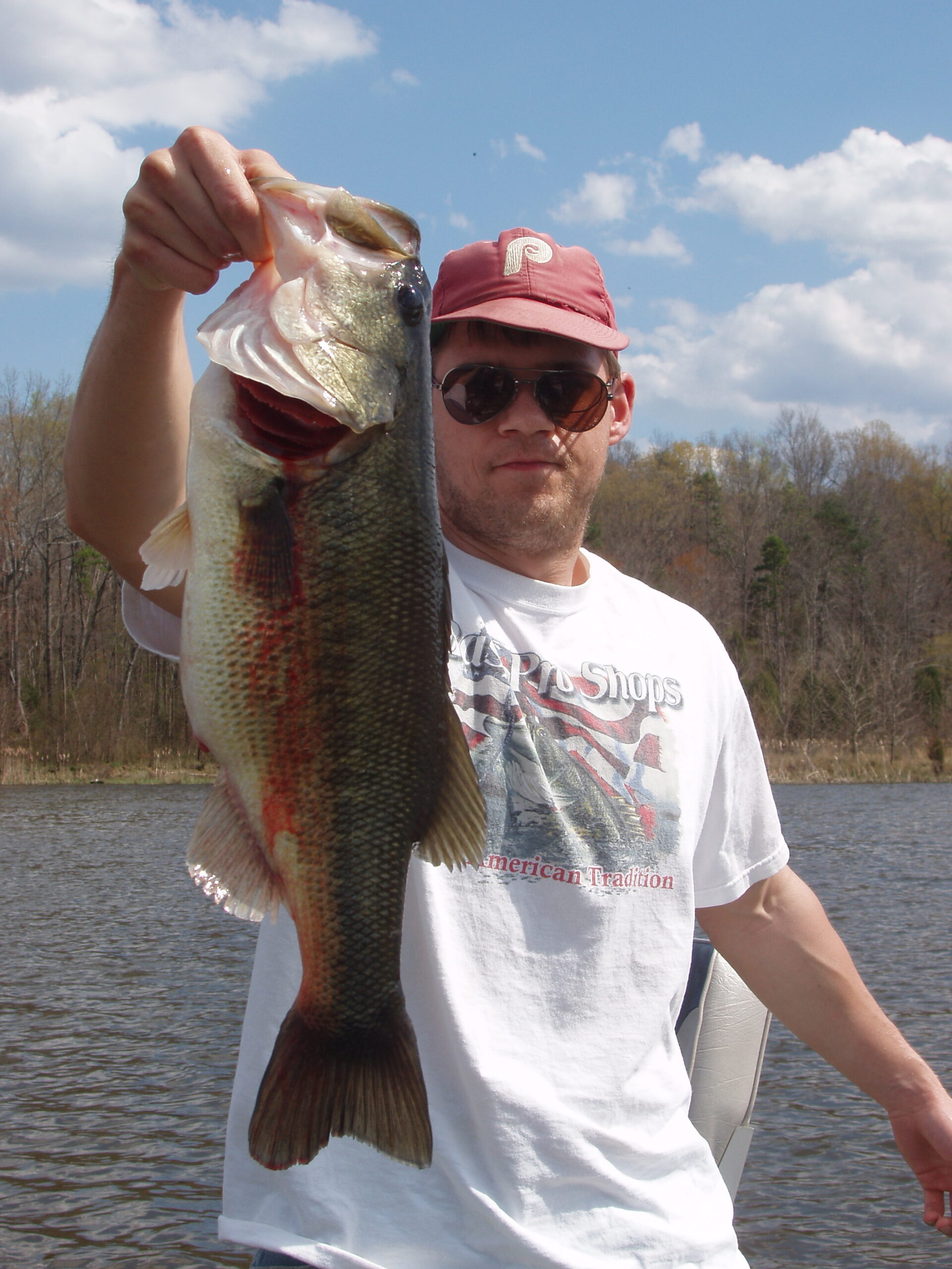 5 lb, 8 ounce largemouth bass