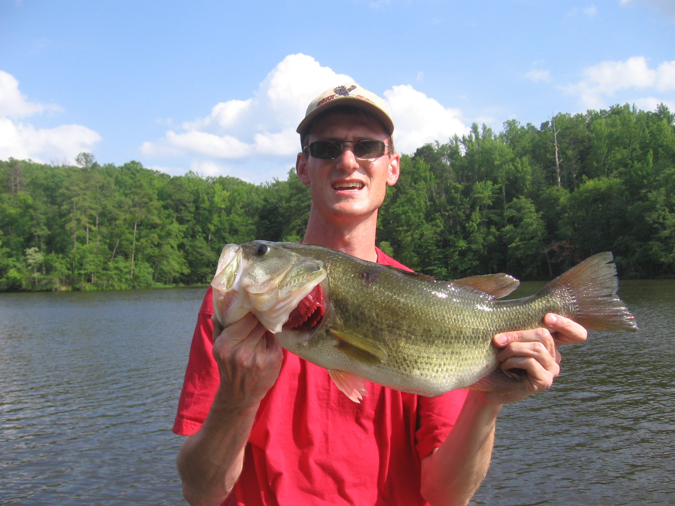 5 lb, 1 ounce largemouth bass