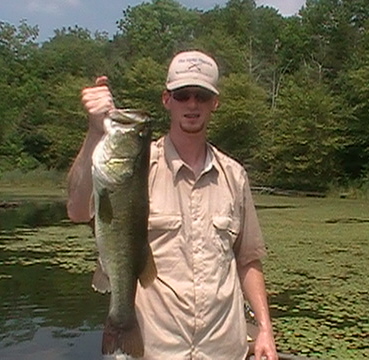 6 lb, 6 ounce largemouth bass