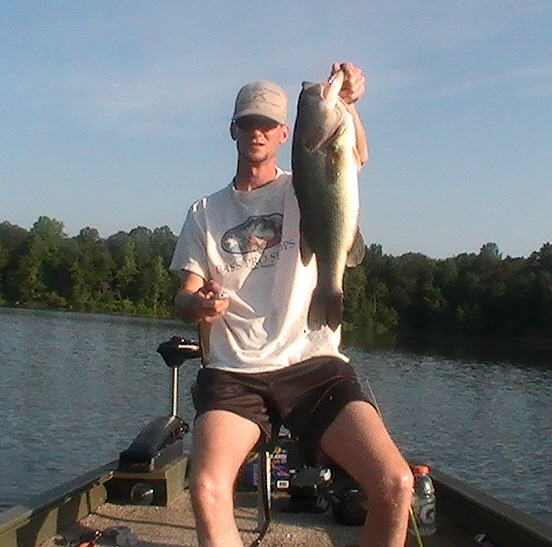 6 lb, 13 ounce largemouth bass
