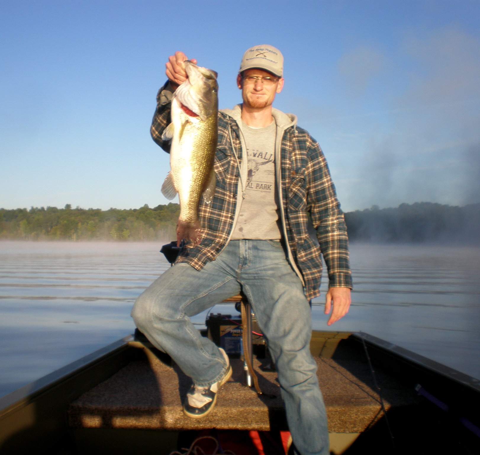 5 lb, 1 ounce largemouth bass