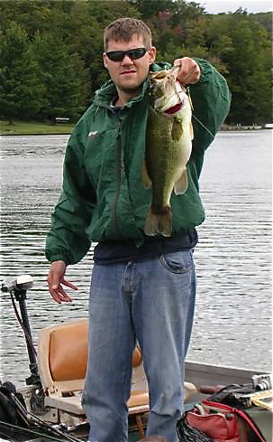 5 lb, 13 ounce largemouth bass