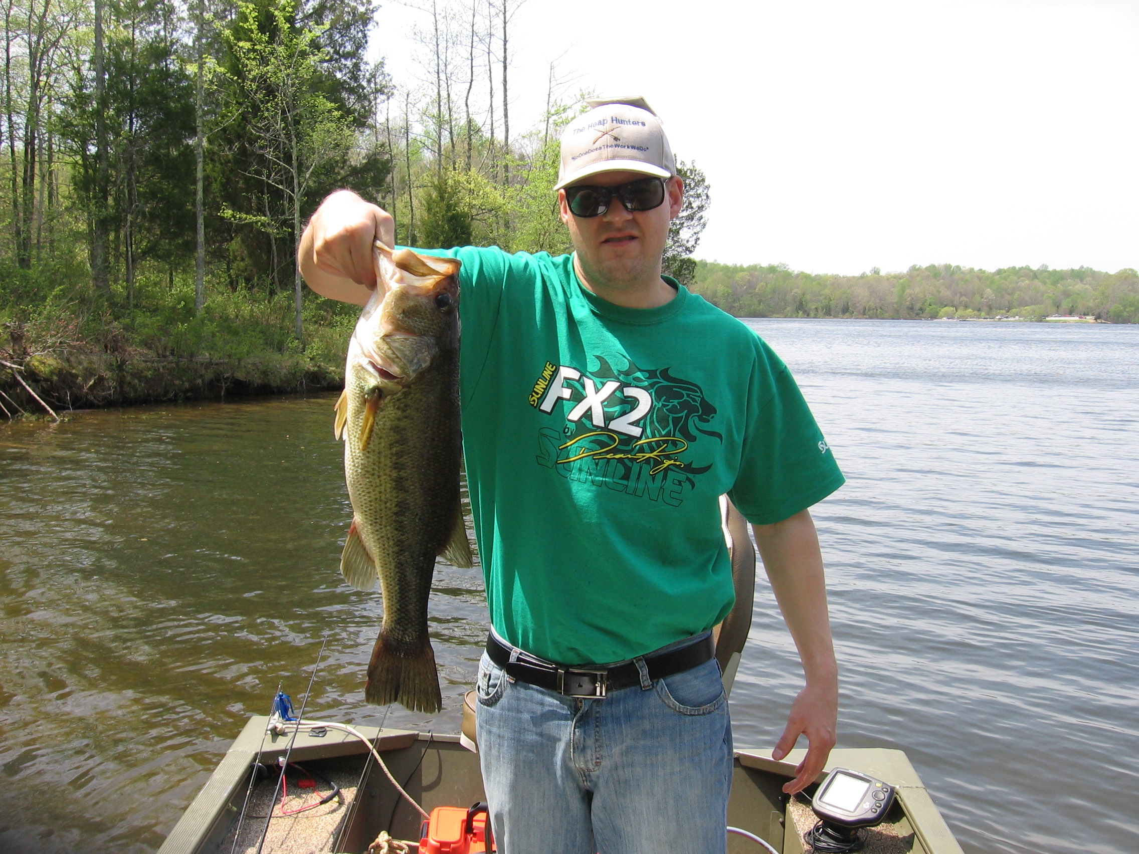 4 lb, 4 ounce largemouth bass