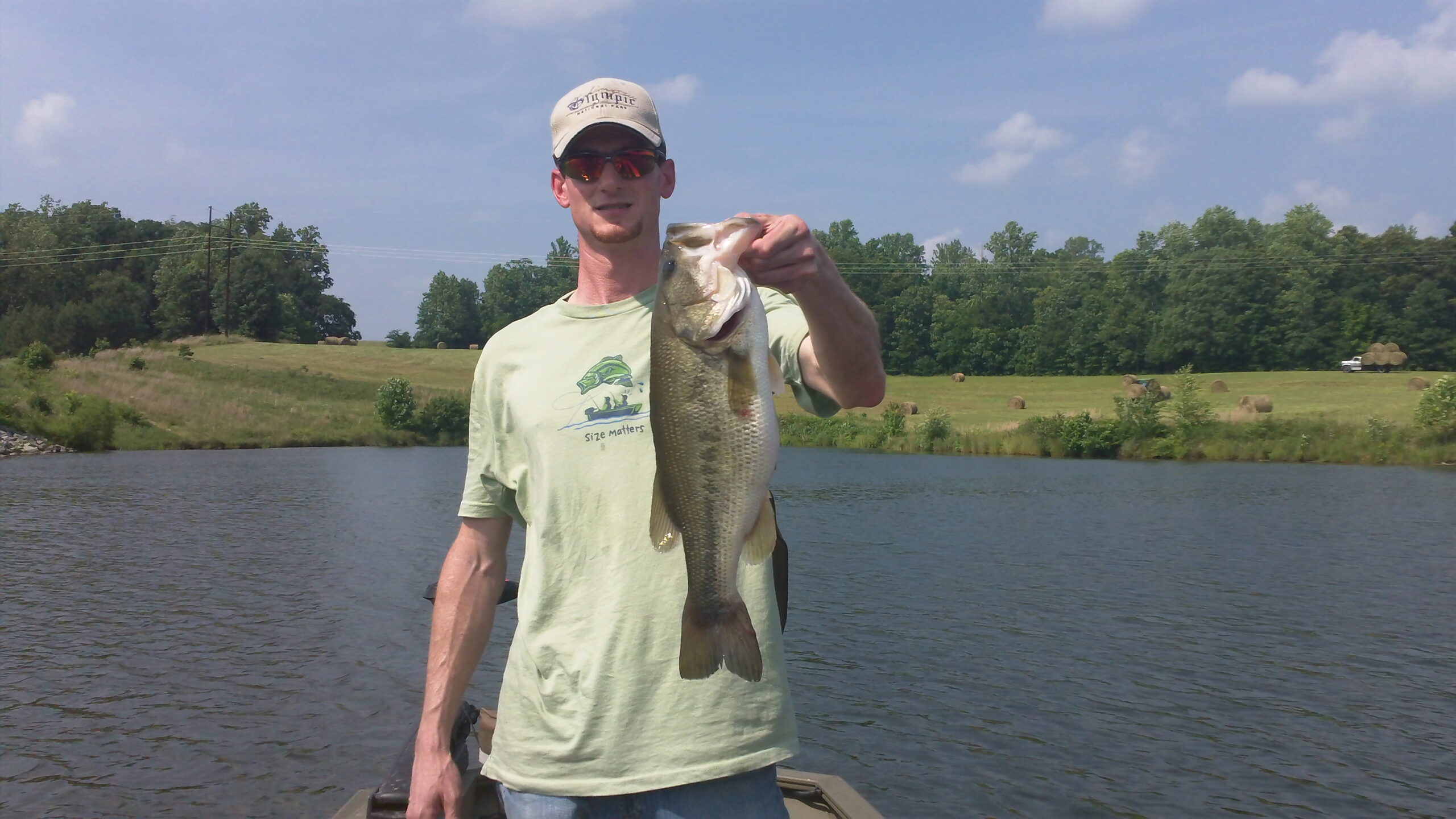 4 lb, 4 ounce largemouth bass