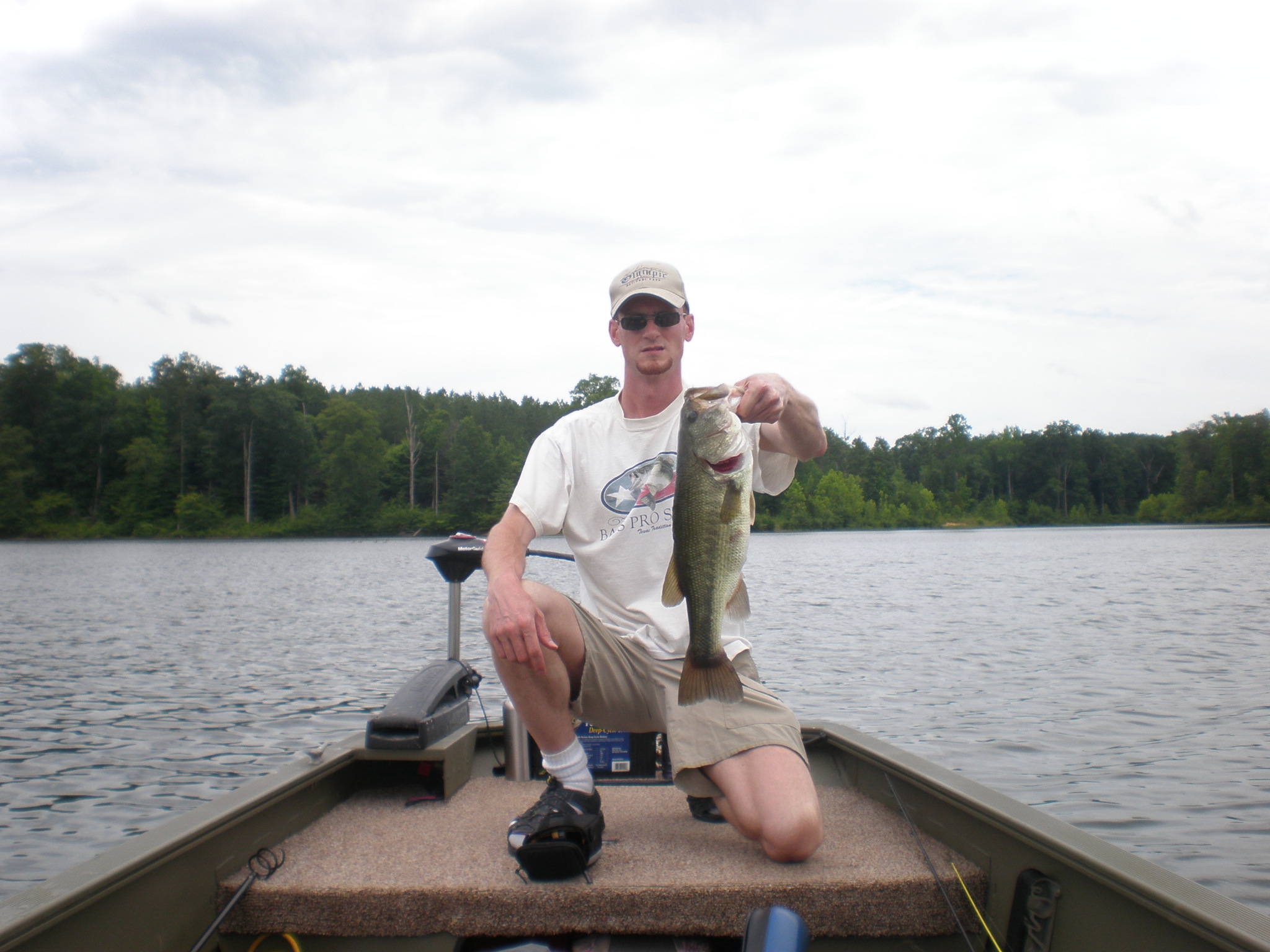 4 lb, 1 ounce largemouth bass