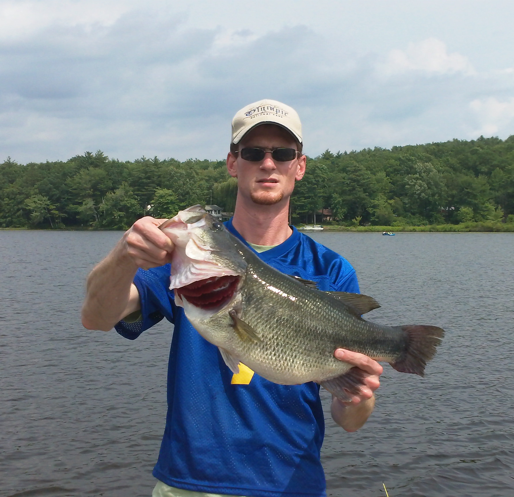 7 lb, 9 ounce largemouth bass