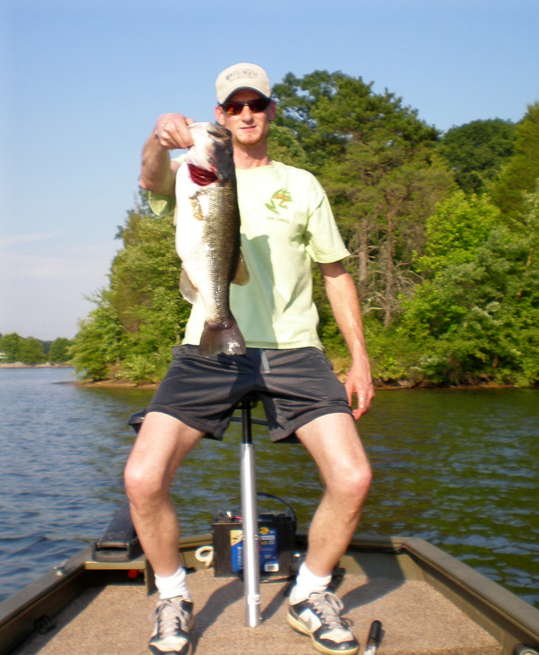 6 lb, 7 ounce largemouth bass