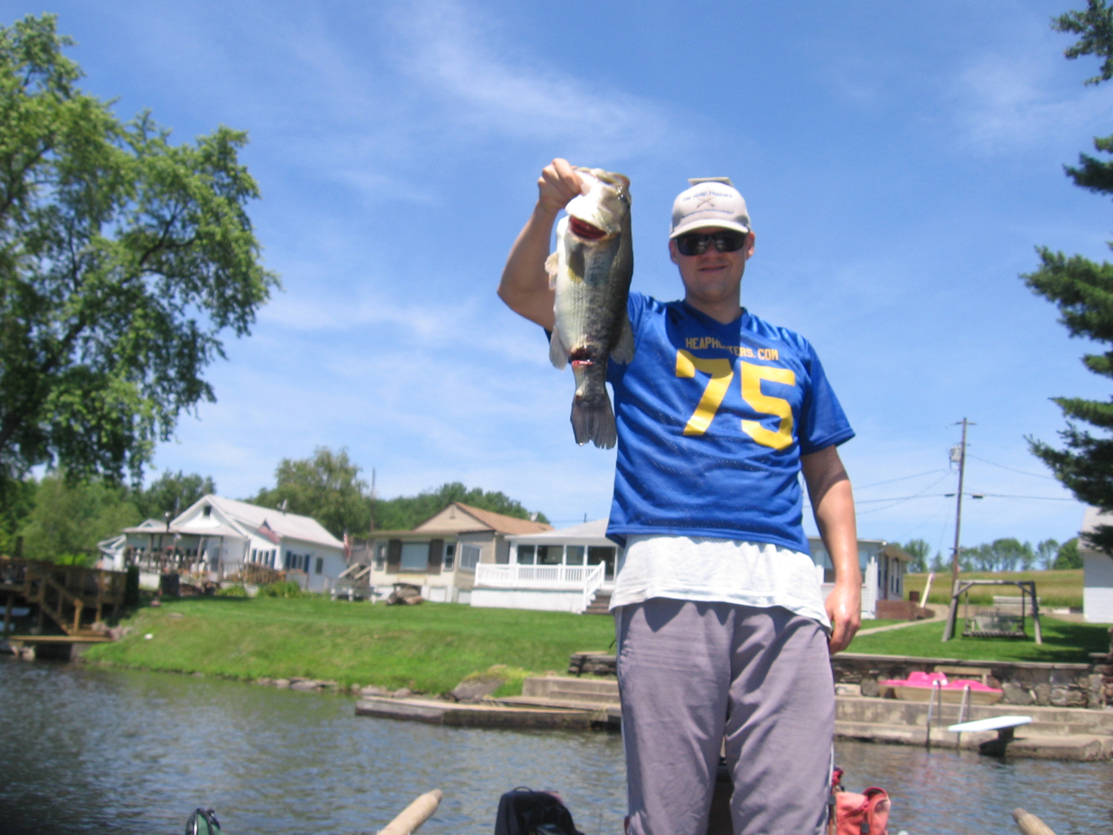 4 lb, 3 ounce largemouth bass