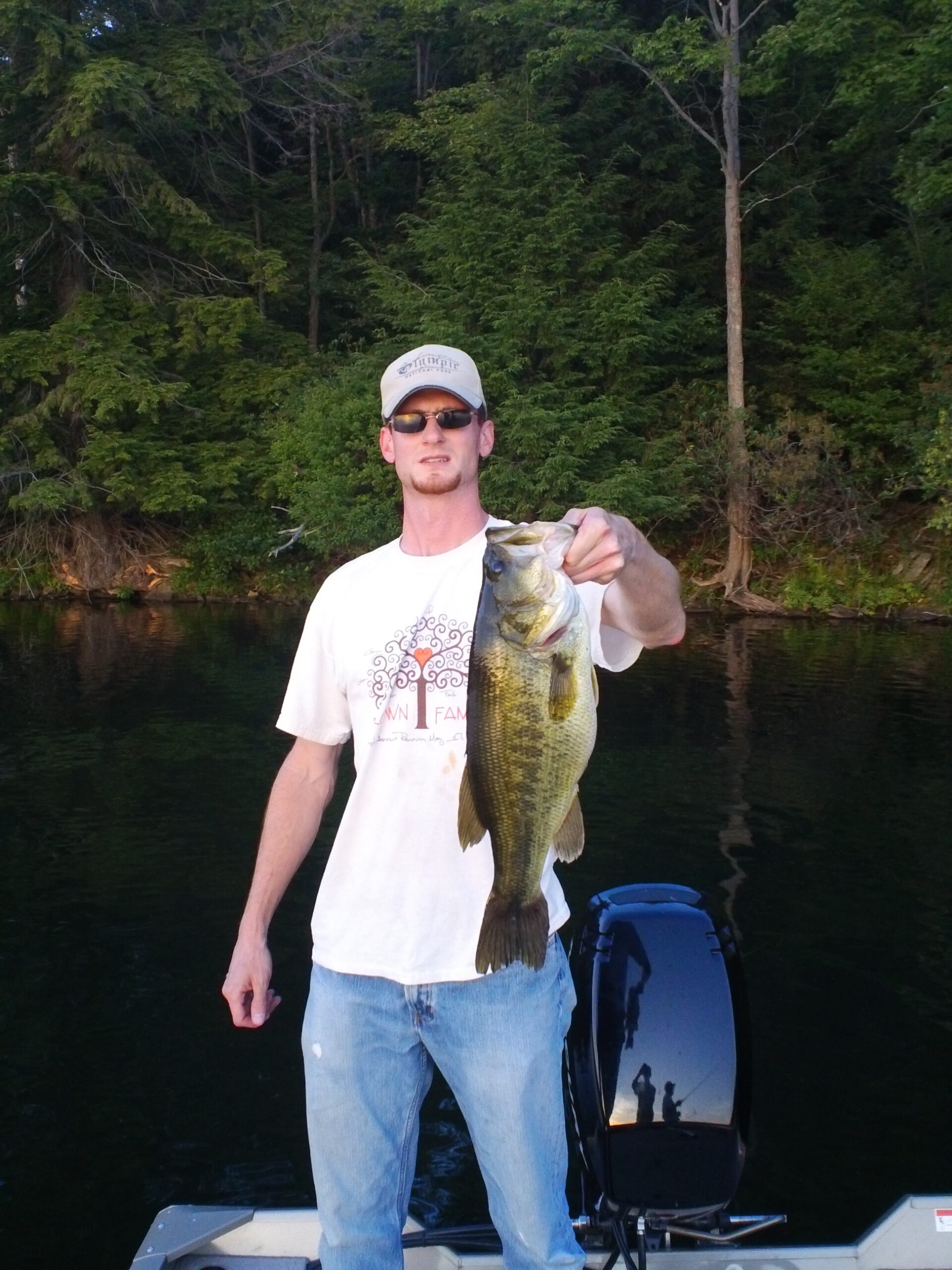 5 lb, 10 ounce largemouth bass
