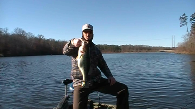 4 lb, 4 ounce Largemouth Bass