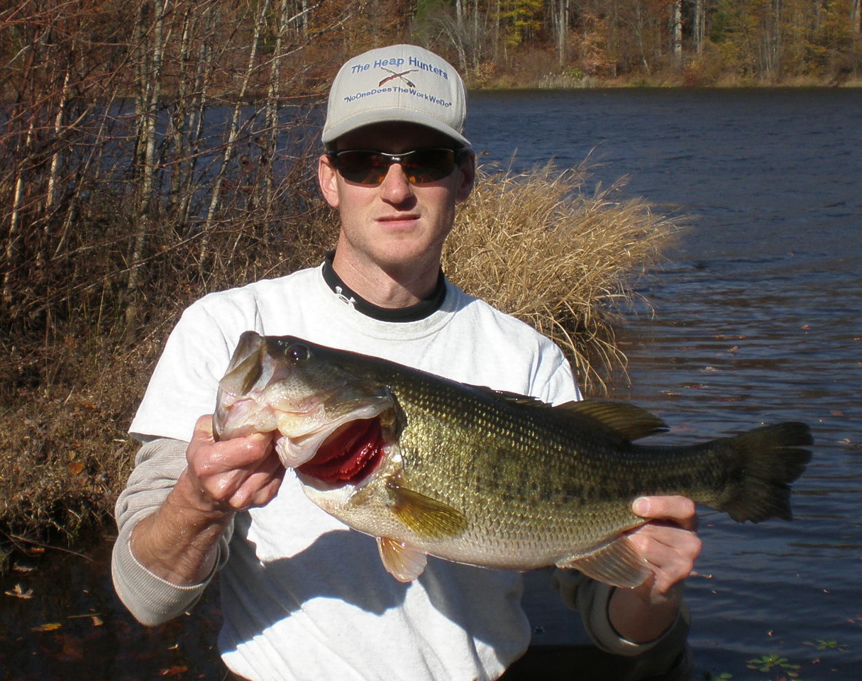 6 lb, 11 ounce largemouth bass