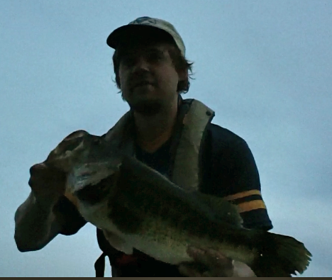 6 lb, 10 ounce largemouth bass
