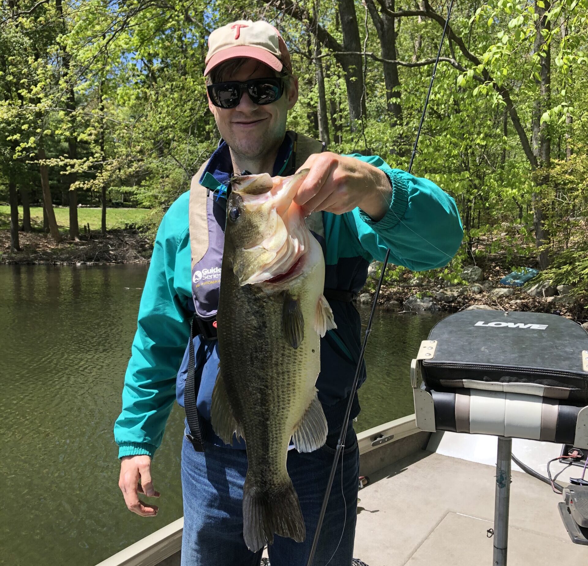 5 lb, 12 ounce largemouth bass