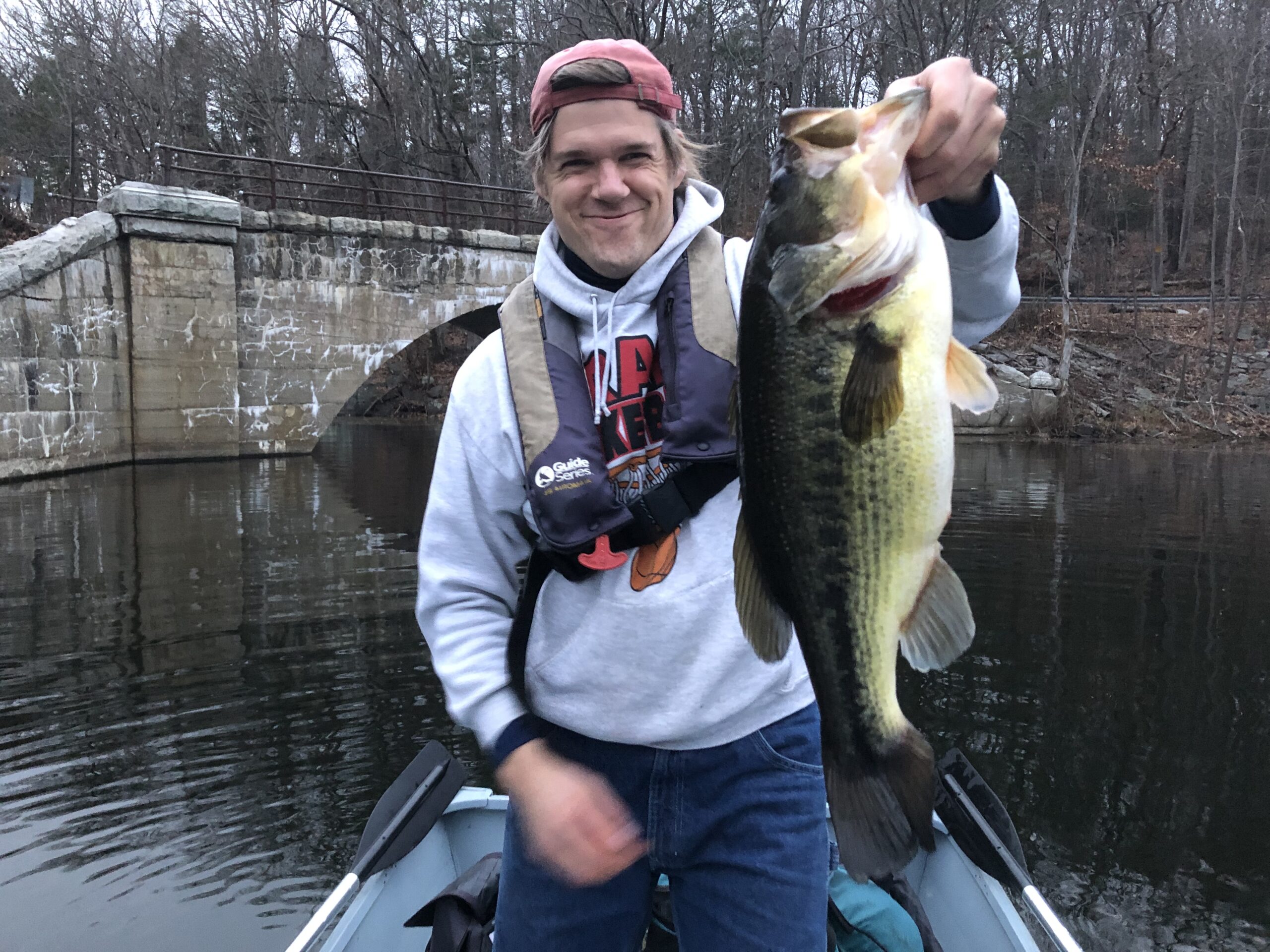 6 lb, 11 ounce largemouth bass